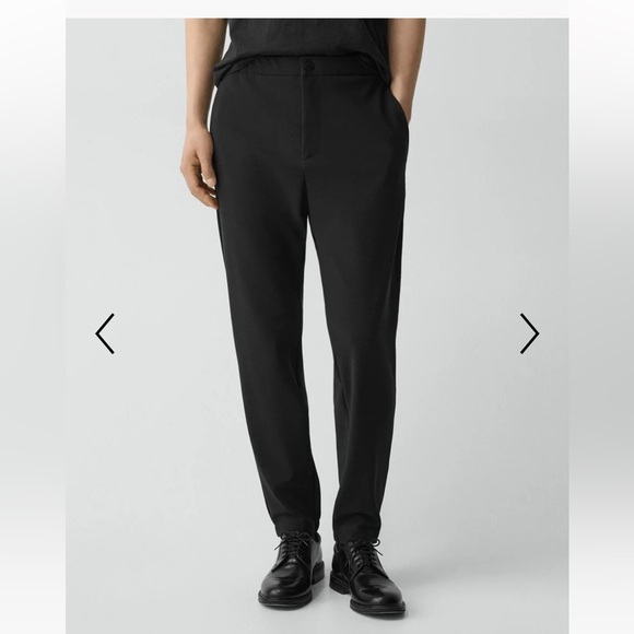 NWOT Theory Terrance Jogger in Precision Ponte Black - Picture 4 of 10